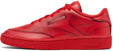 (Women) Maison Margiela x Reebok Club C 'Red Low-Top' S58WS0188P4101T4032 (Women) Maison Margiela x Reebok Club C 'Red Low-Top' S58WS0188P4101T4032