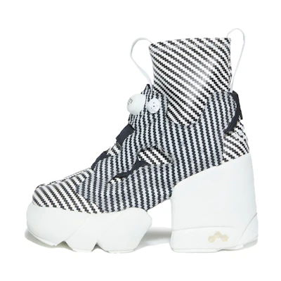 (W) Maison Margiela Reebok Instapump Fury Hi 'Black White Stripe'