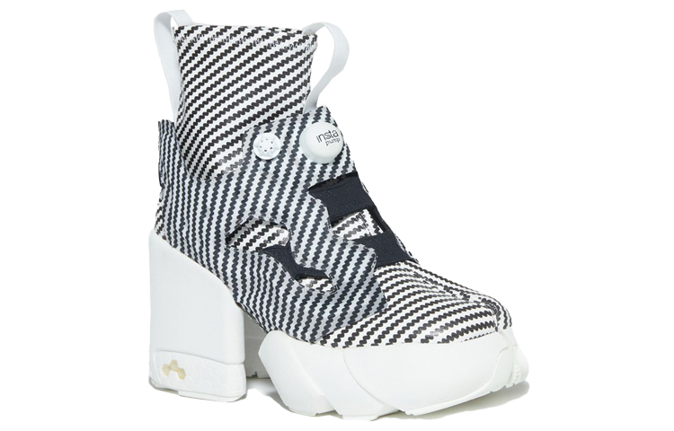 Lookbook (W) Maison Margiela x Reebok Instapump Fury Hi 'Hitam Putih Garis' S58WU0369P4090H8657