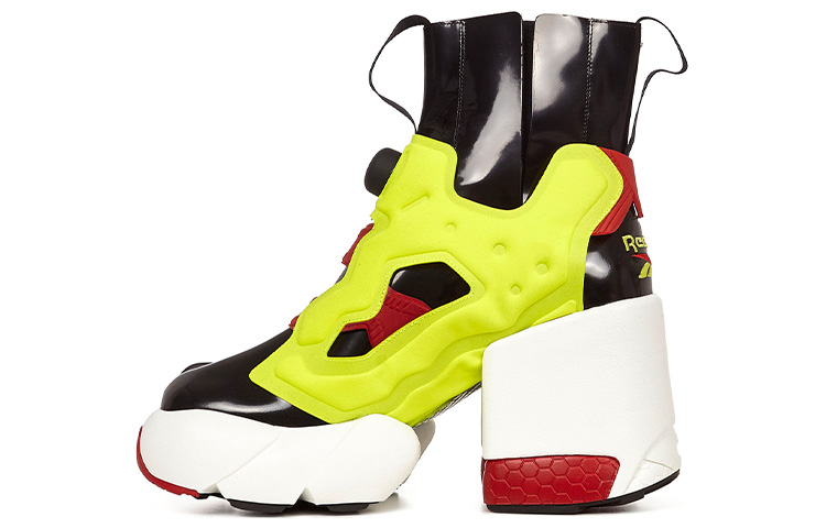(Women) Maison Margiela x Reebok Instapump Fury Tabi Hi 'Black Yellow Red' S34WU0023P3782H8378