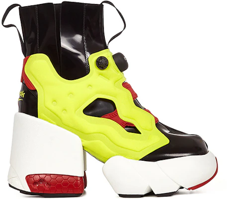 (W) Maison Margiela x Reebok Instapump Fury Tabi Hi ''Schwarz Gelb Rot'' S34WU0023P3782H8378 Order (W) Maison Margiela x Reebok Instapump Fury Tabi Hi ''Schwarz Gelb Rot'' S34WU0023P3782H8378
