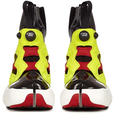 (W) Maison Margiela x Reebok Instapump Fury Tabi Hi ''Schwarz Gelb Rot'' S34WU0023P3782H8378 Lookbook (W) Maison Margiela x Reebok Instapump Fury Tabi Hi ''Schwarz Gelb Rot'' S34WU0023P3782H8378