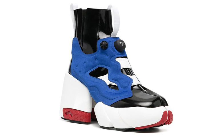 Lookbook (W) Maison Margiela x Reebok Tabi Instapump Fury "Blu Rosso Nero" S34WU0023P3782H8379