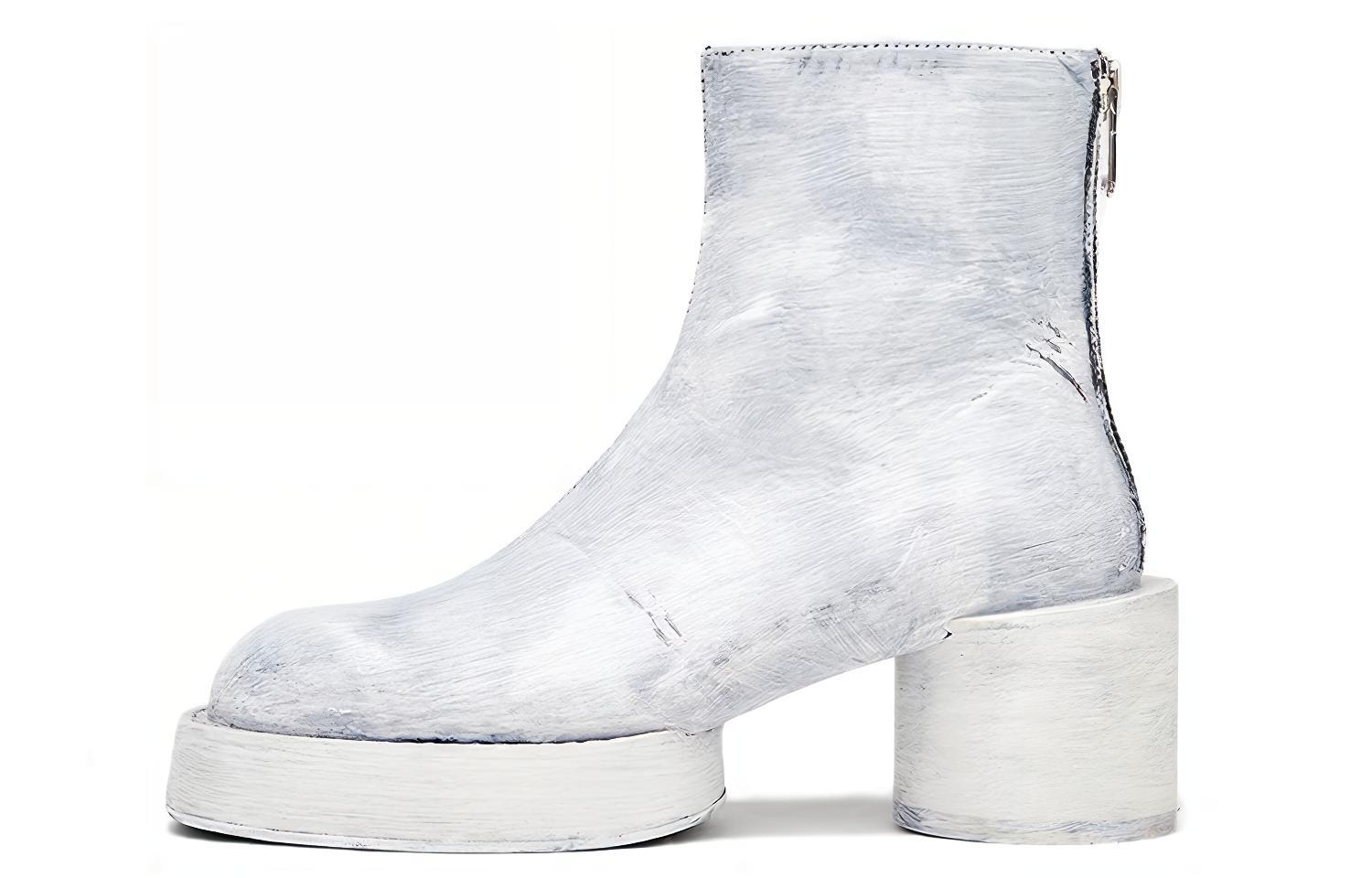 (Women) Maison Margiela Zipper Boot 'Grey Platform' S66WU0084P4613H8327