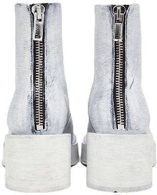 (W) Maison Margiela 灰色平台拉链靴 S66WU0084P4613H8327 Lookbook (W) Maison Margiela 灰色平台拉链靴 S66WU0084P4613H8327