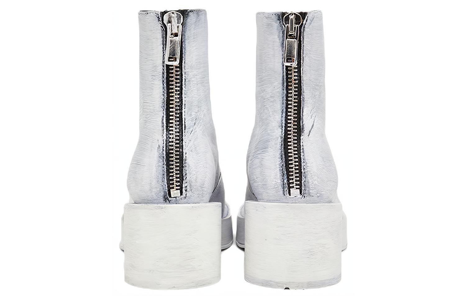 Shop (W) Bota Plataforma Maison Margiela con Cremallera 'Gris' S66WU0084P4613H8327