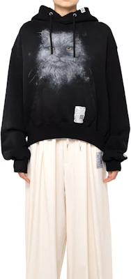 (W) Sudadera Negra Maison Mihara Yasuhiro FW24 con Patrón Estampado. K13HD731-BLACK Shop (W) Sudadera Negra Maison Mihara Yasuhiro FW24 con Patrón Estampado. K13HD731-BLACK