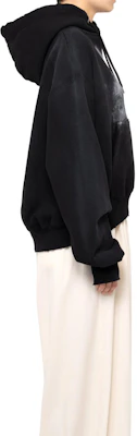 (W) Sudadera Negra Maison Mihara Yasuhiro FW24 con Patrón Estampado. K13HD731-BLACK Details for (W) Sudadera Negra Maison Mihara Yasuhiro FW24 con Patrón Estampado. K13HD731-BLACK