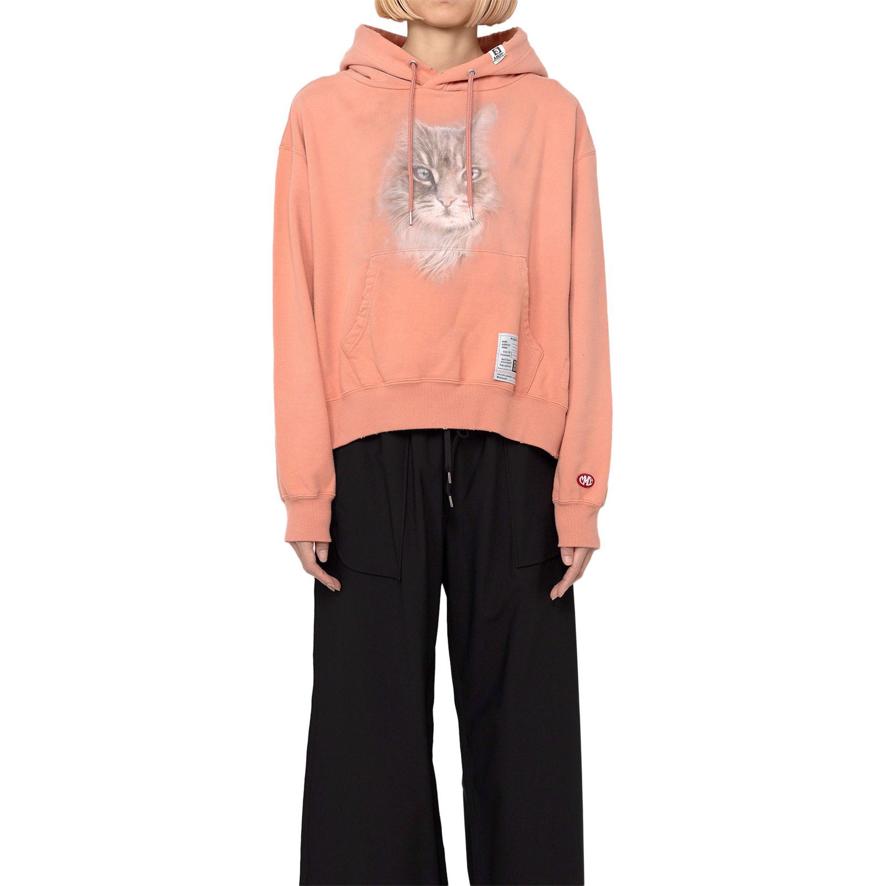 (Women) Maison Mihara Yasuhiro SS24 Pink Animal Print Drawstring Hoodie Women’s Pullover K12HD521-PINK 圖 4