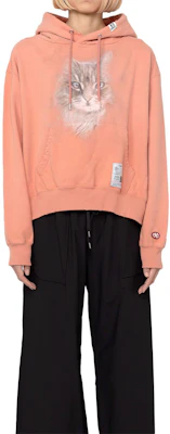 (W) Sudadera con Capucha Mujer Maison Mihara Yasuhiro SS24 Animal Print Rosa. K12HD521-PINK Shop (W) Sudadera con Capucha Mujer Maison Mihara Yasuhiro SS24 Animal Print Rosa. K12HD521-PINK