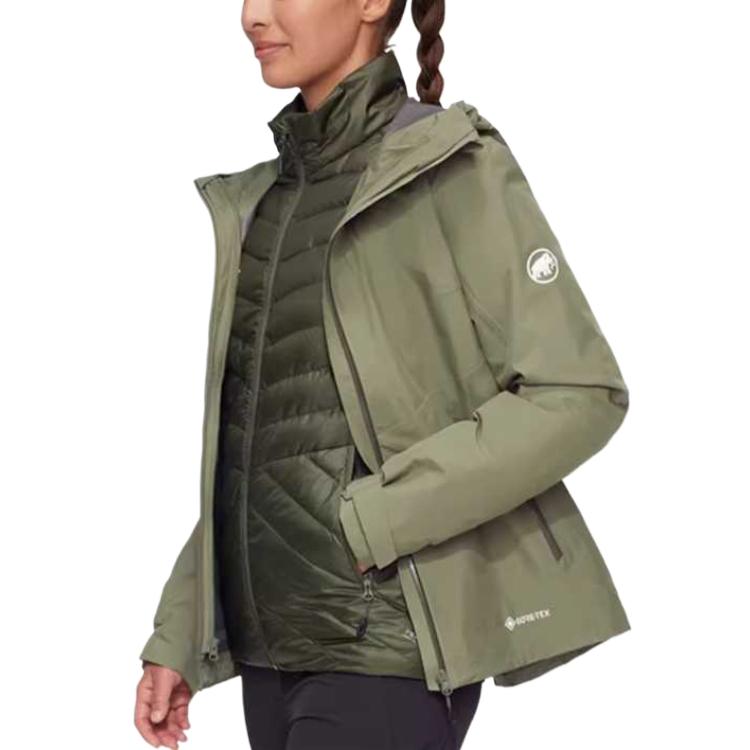(Women) MAMMUT  3-in-1 GTX Jacket Waterproof Windproof Insulated Outdoor Hiking. 1010-29061 圖 6