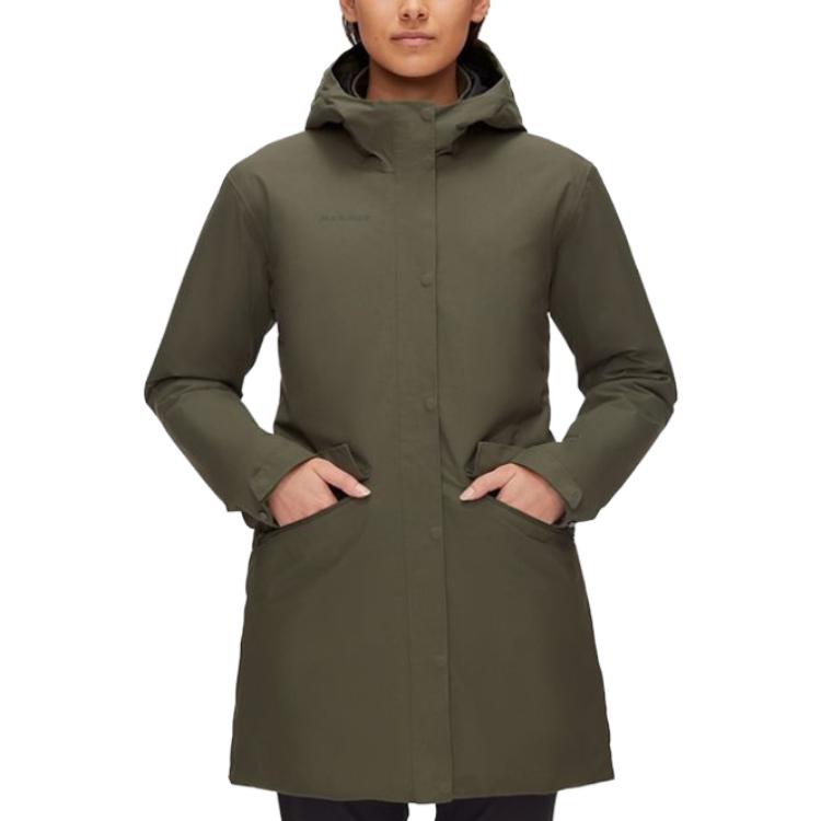 (Women) MAMMUT  Chamuera Logo Printed Windproof Insulated Hooded Jacket 1010-29040 圖 6