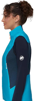 (Women) MAMMUT Colorblock Windproof Waterproof Breathable Vest Sky Blue-Black 1013-01740 Shop (Women) MAMMUT Colorblock Windproof Waterproof Breathable Vest Sky Blue-Black 1013-01740