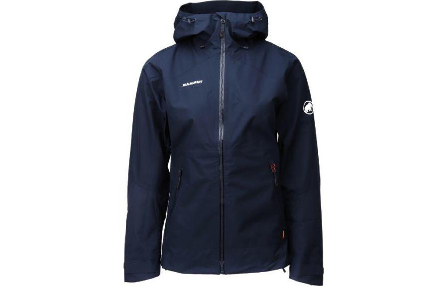 (Women) MAMMUT  Convey Tour Hooded Zip-Up Letter Print Jacket 1010-27851
