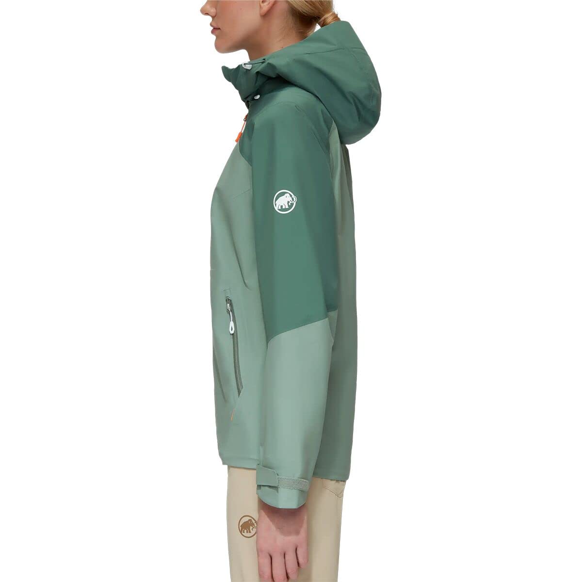 (Women) MAMMUT  Convey Tour Hooded Zip-Up Letter Print Jacket 1010-27851 圖 5