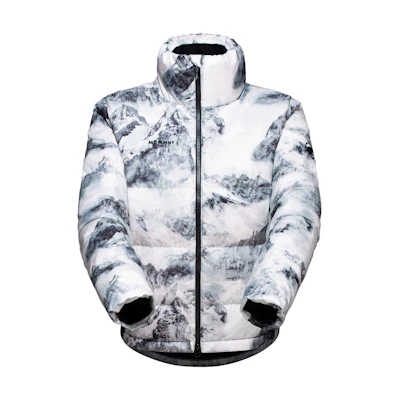 (Women) MAMMUT Fedoz Snow Mountain White Lightweight Waterproof Down Jacket. 1013-02520