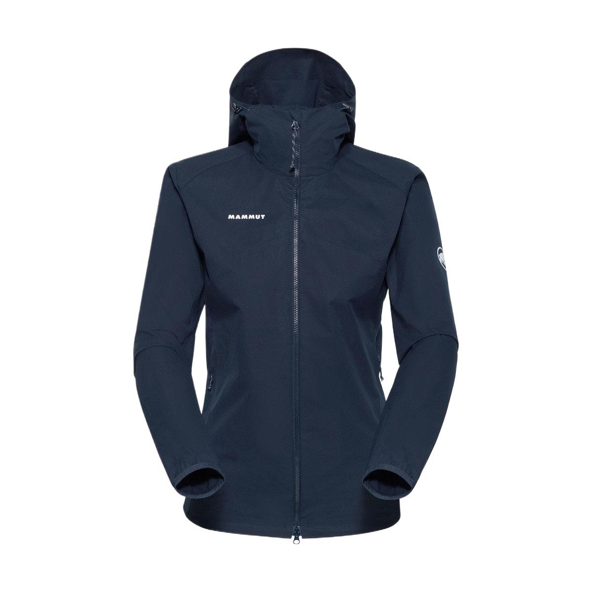 Sizing (Women) MAMMUT  Granite Softshell Hoodie - Stylish, Comfortable & Versatile. 1011-00333