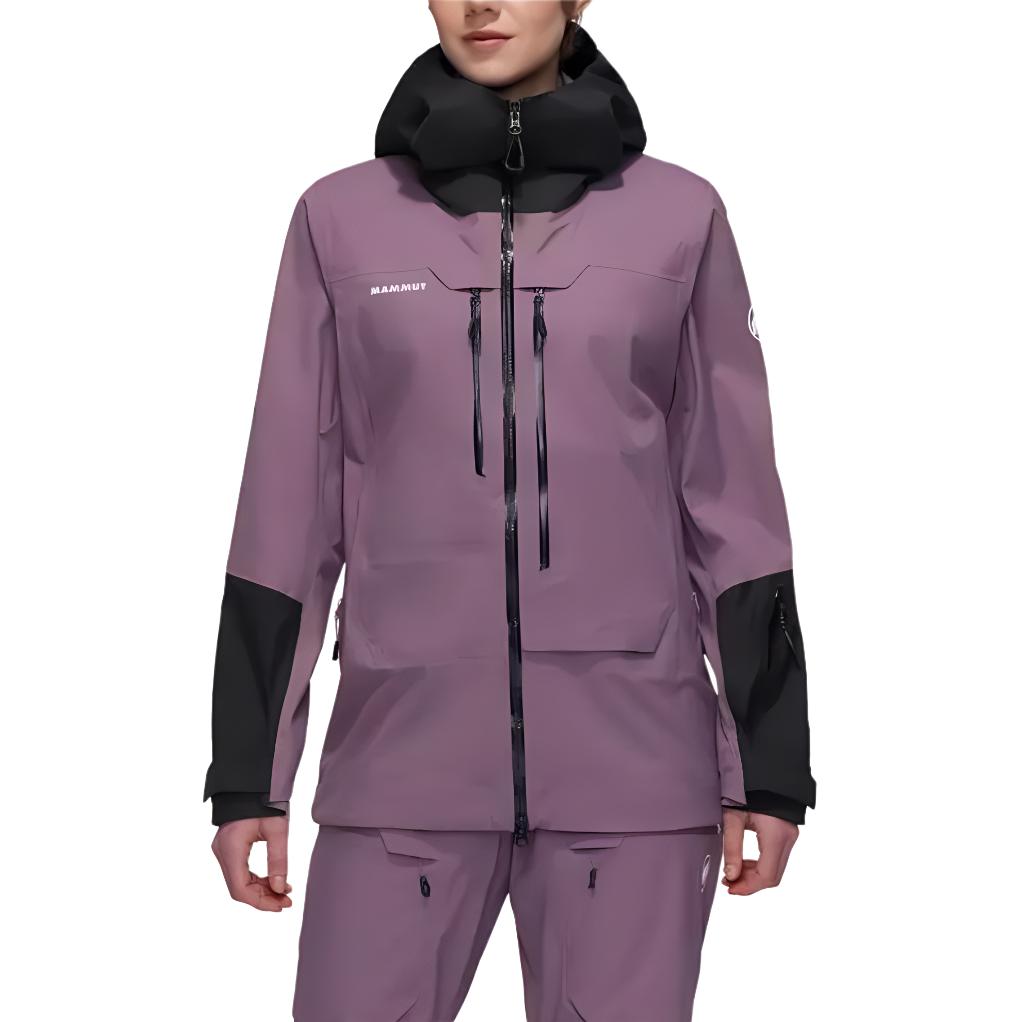 (Women) MAMMUT  Haldigrat Air Waterproof Hooded Jacket Scarlet/ Navy Blue. 1010-30390 圖 8