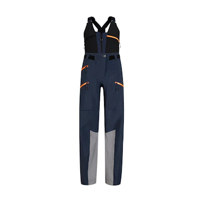 (Women) MAMMUT La Liste Waterproof Windproof Ski Bib Pants 1020-12820
