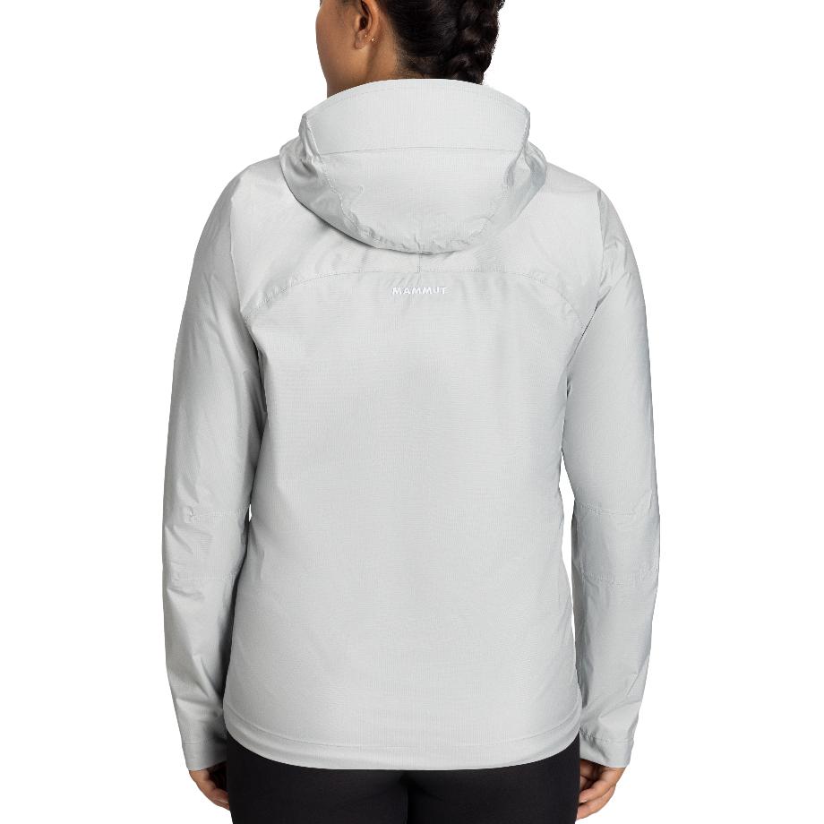 (Women) MAMMUT  Microlayer 2.0 Waterproof Breathable Outdoor Jacket - Platinum Gray 1010-28661 圖 5