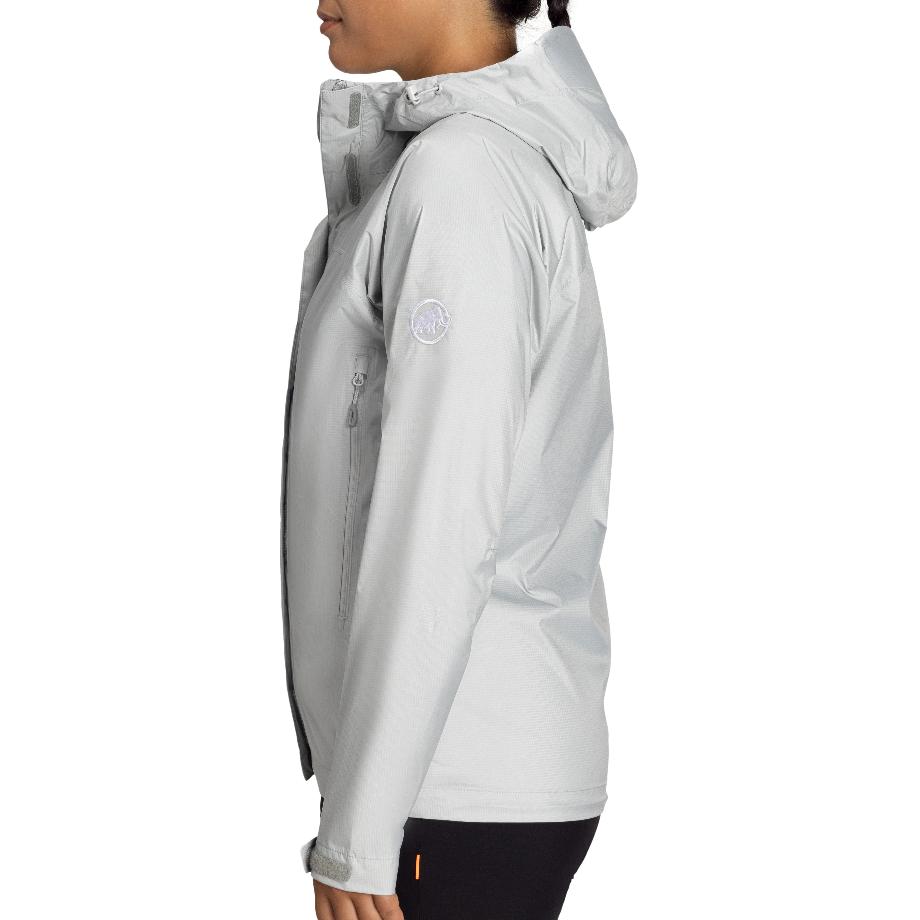 (Women) MAMMUT  Microlayer 2.0 Waterproof Breathable Outdoor Jacket - Platinum Gray 1010-28661 圖 6