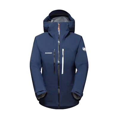 (Women) MAMMUT Outdoor Windproof Waterproof Colorblock Hooded Jacket 1010-29401
