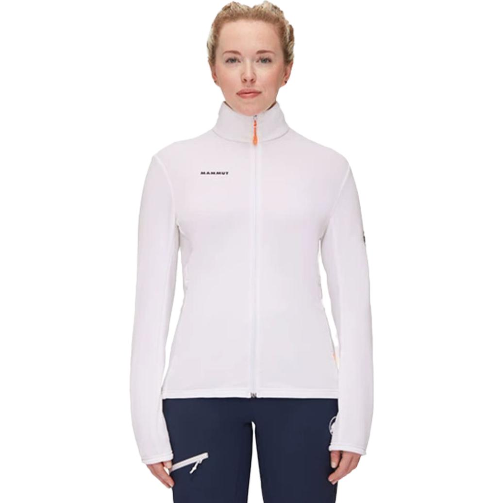 Lookbook (W) MAMMUT Jaket Lengan Panjang Thermal Quick-dry Warna Solid Berkerah Tinggi. 1014-04420