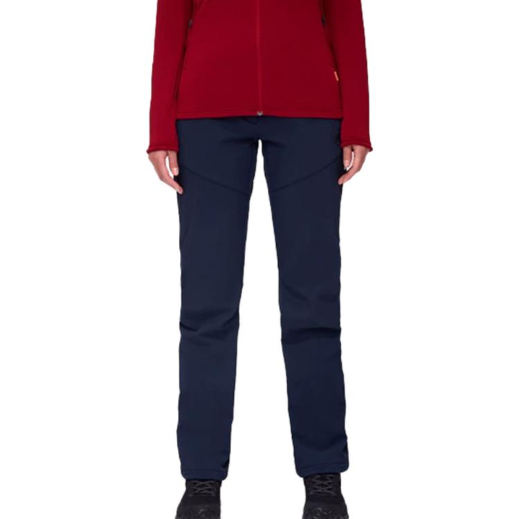 Sizing (W) Pantalones Softshell MAMMUT Impermeables Cortavientos Transpirables Invierno. 1021-00320