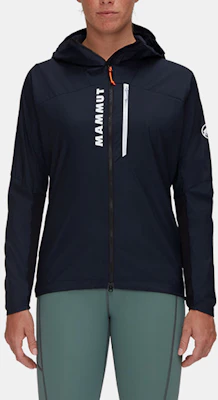 (W) Chaqueta con capucha cortavientos MAMMUT Aenergy para exterior con logo estampado. 1012-00770 Sizing (W) Chaqueta con capucha cortavientos MAMMUT Aenergy para exterior con logo estampado. 1012-00770