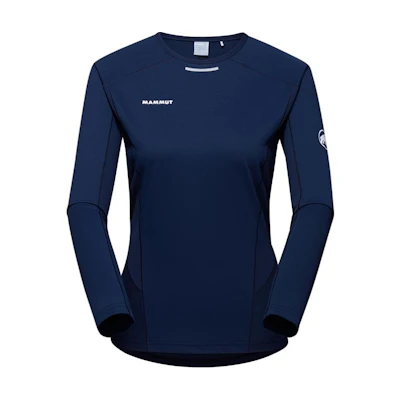 (Women) MAMMUT Aenergy Quick-Dry Long Sleeve Hiking Shirt Breathable & Odor-resistant. 1016-01360