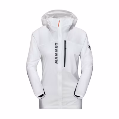 (Women) Mammut Aenergy Hoodie Logo Print Zipper Jacket 1012-00591