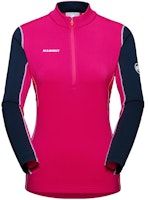 (Women) MAMMUT Aenergye Long Sleeve Breathable Gym Shirt - Solid Color Crewneck 1016-01130 (Women) MAMMUT Aenergye Long Sleeve Breathable Gym Shirt - Solid Color Crewneck 1016-01130