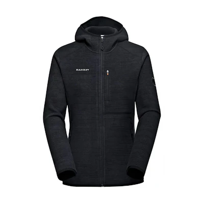 (Women) MAMMUT Arctic IV Solid Color Hooded Long Sleeve Jacket. 1014-05760