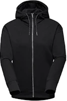 (Women) Mammut Black Outdoor Hiking Hoodie with Solid Logo Design 1014-05040 (Women) Mammut Black Outdoor Hiking Hoodie with Solid Logo Design 1014-05040