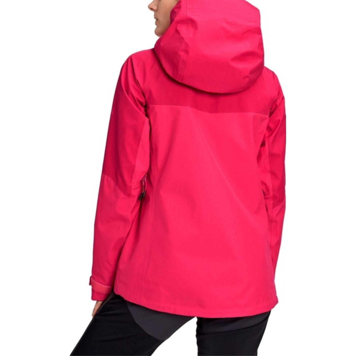 (Women) MAMMUT Crater  Waterproof Windproof Breathable Colorblock Hooded Jacket 1010-27710 圖 5