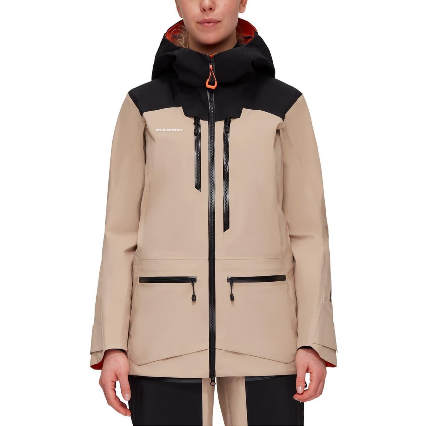 (Women) MAMMUT Eiger Free Pro  Black Windproof Cycling Climbing Jacket. 1010-30340-1 圖 3