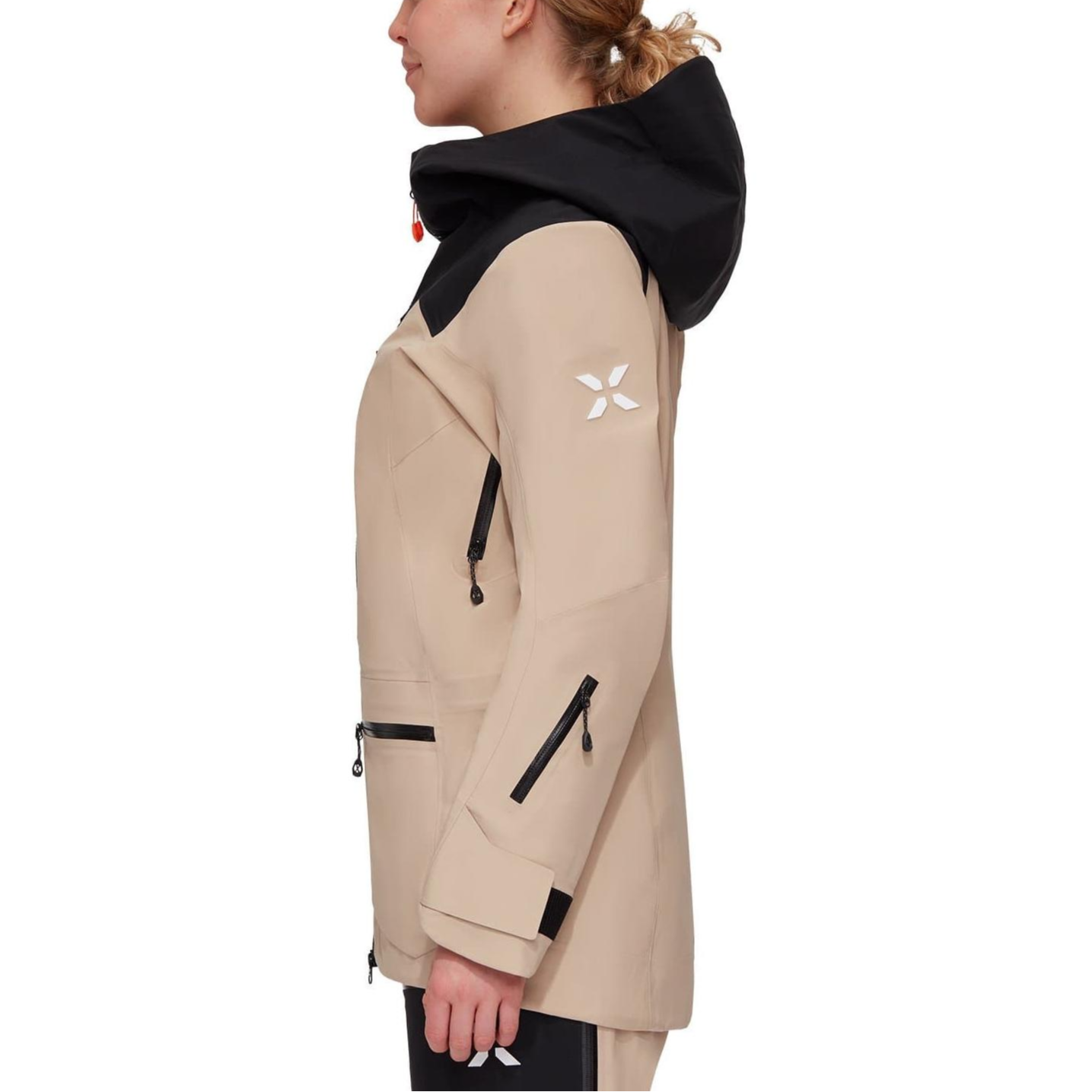 (Women) MAMMUT Eiger Free Pro  Black Windproof Cycling Climbing Jacket. 1010-30340-1 圖 5