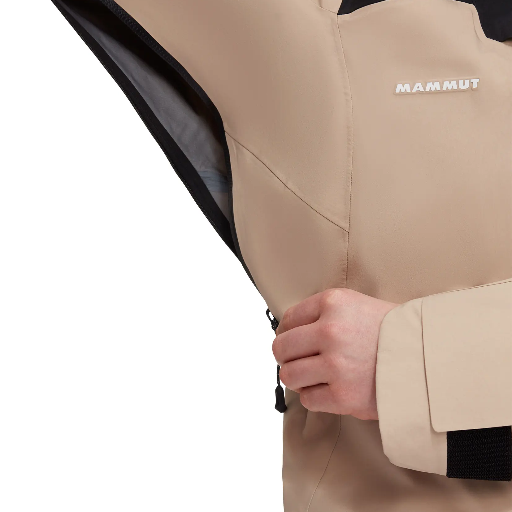 (Women) MAMMUT Eiger Free Pro  Black Windproof Cycling Climbing Jacket. 1010-30340-1 圖 6