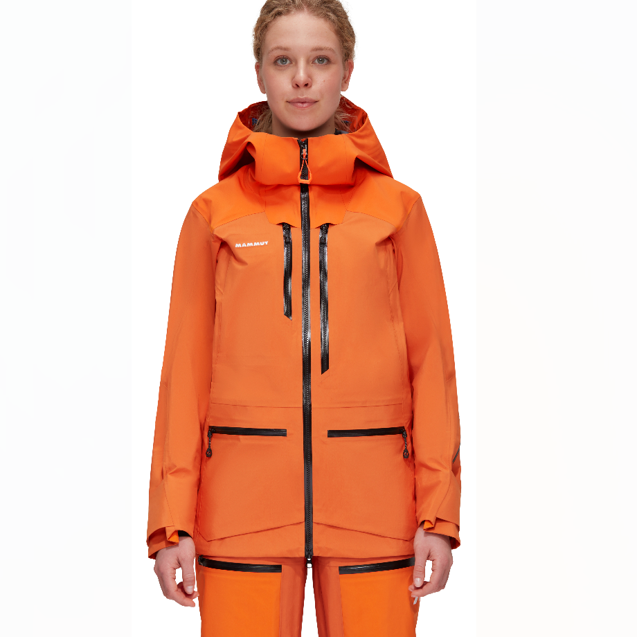 Shop (Women) Mammut Eiger Free Pro HS Stylish Minimalist Hard Shell Hooded Jacket 1010-30340