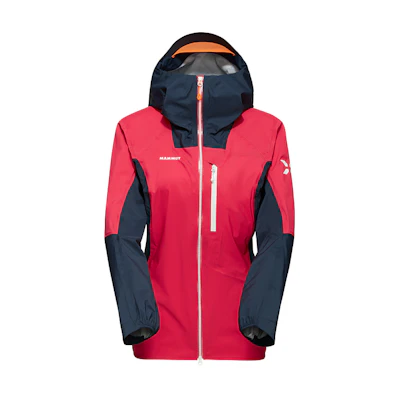 (Women) MAMMUT Eiger SS24 Waterproof Windproof Hooded Hard Shell Jacket 1010-30690