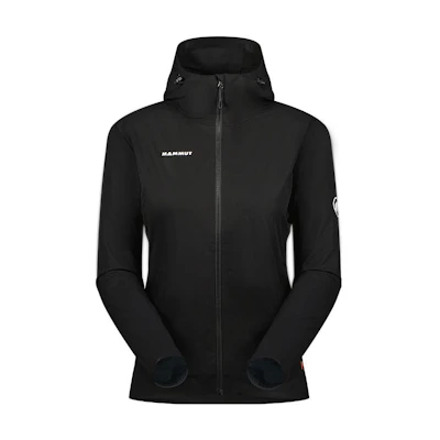 (Women) MAMMUT Granite Softshell Jacket with Solid Color Logo Print. 1011-00332