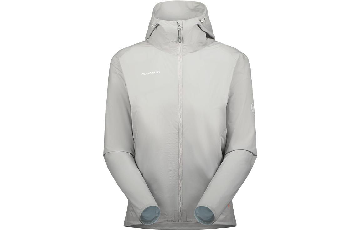 Sizing (Women) MAMMUT Granite  Softshell Jacket with Solid Color Logo Print. 1011-00332