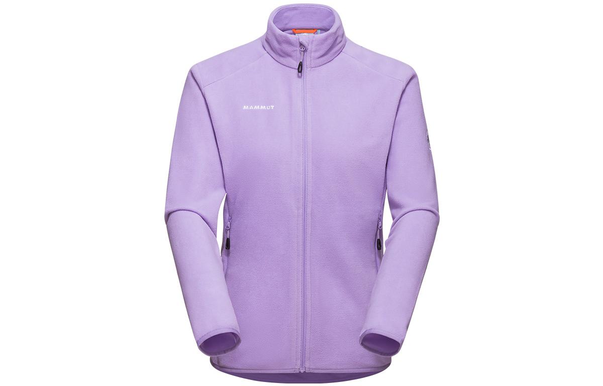 (Women) Mammut Innominata Fleece Jacket Casual Stand Collar Nebula Purple 1014-04480