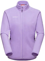 (Women) Mammut Innominata Fleece Jacket Casual Stand Collar Nebula Purple 1014-04480 (Women) Mammut Innominata Fleece Jacket Casual Stand Collar Nebula Purple 1014-04480