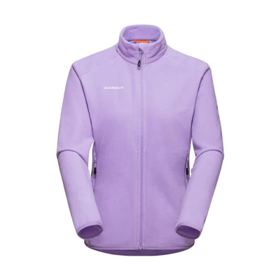 (Women) Mammut Innominata Fleece Jacket Casual Stand Collar Nebula Purple 1014-04480