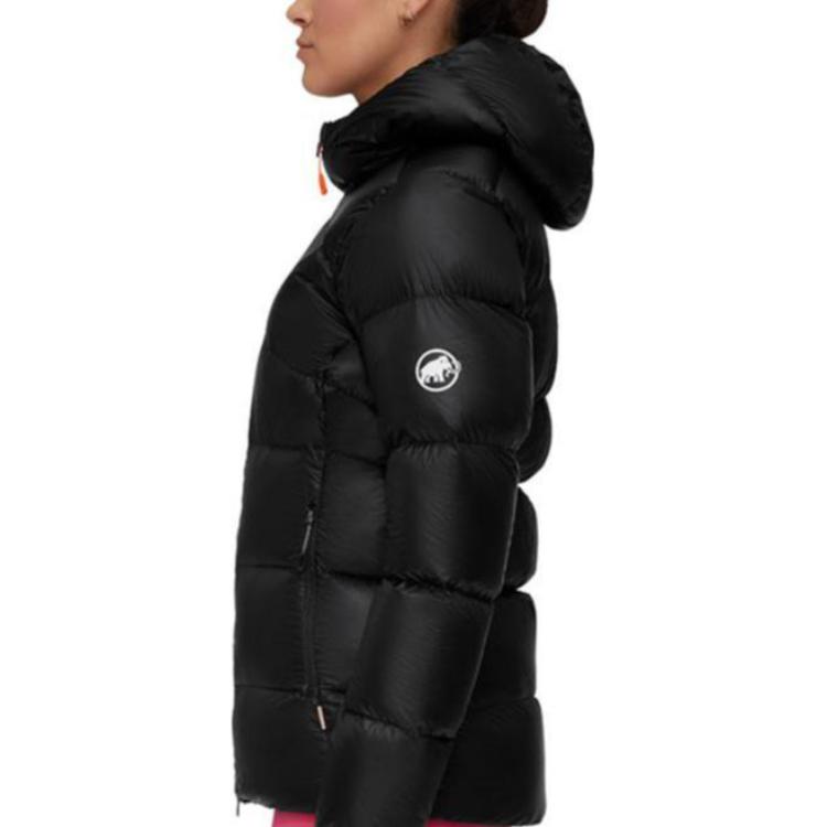 (Women) MAMMUT Meron  Black Windproof Warm Down Jacket with Logo Print 1013-02670 圖 4