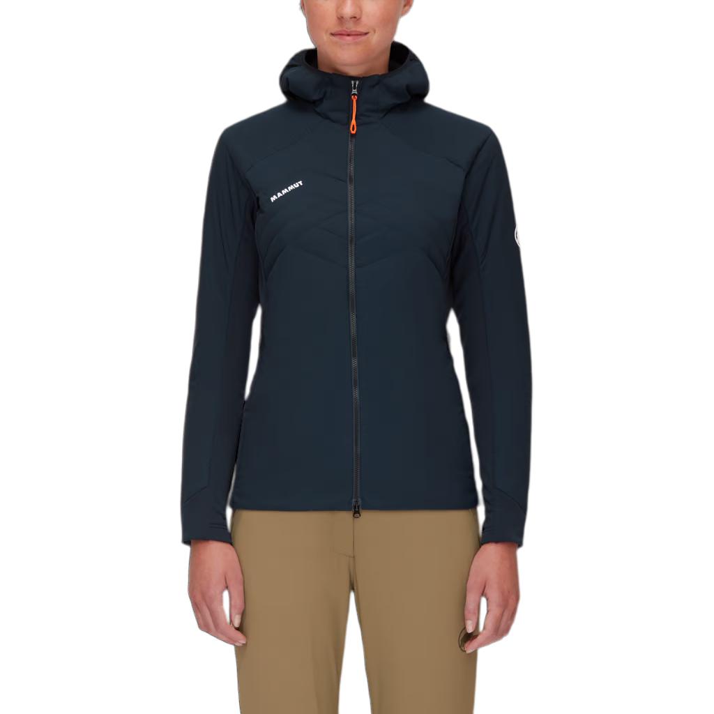 (Women) MAMMUT Rime Light IN Flex Hooded Jacket Navy Blue  Casual Outerwear 1013-02160 圖 3
