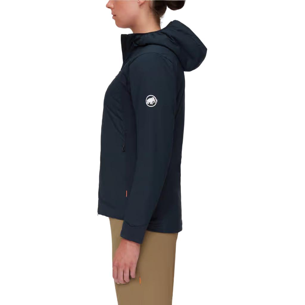 (Women) MAMMUT Rime Light IN Flex Hooded Jacket Navy Blue  Casual Outerwear 1013-02160 圖 5