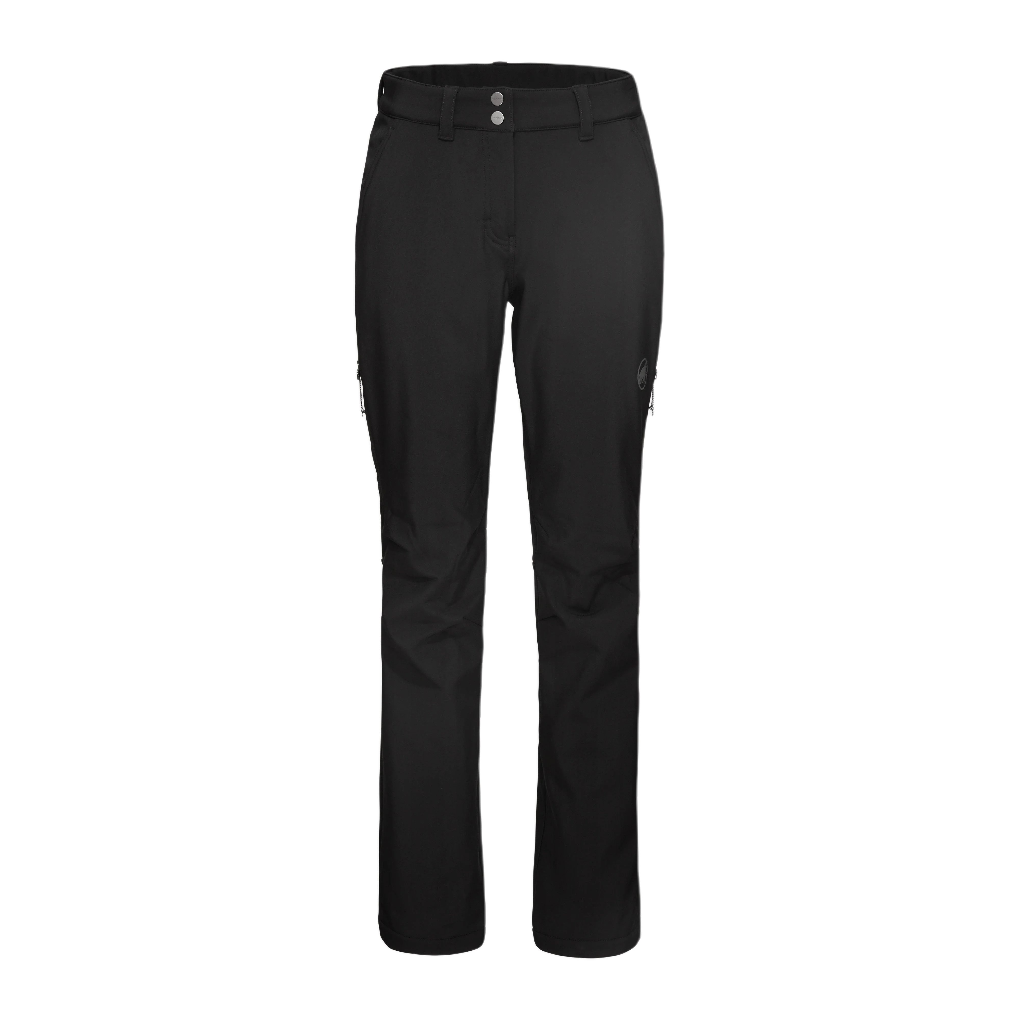 (Women) MAMMUT Runbold Winter SO  Warm Softshell Knit Sports Pants 1021-01390