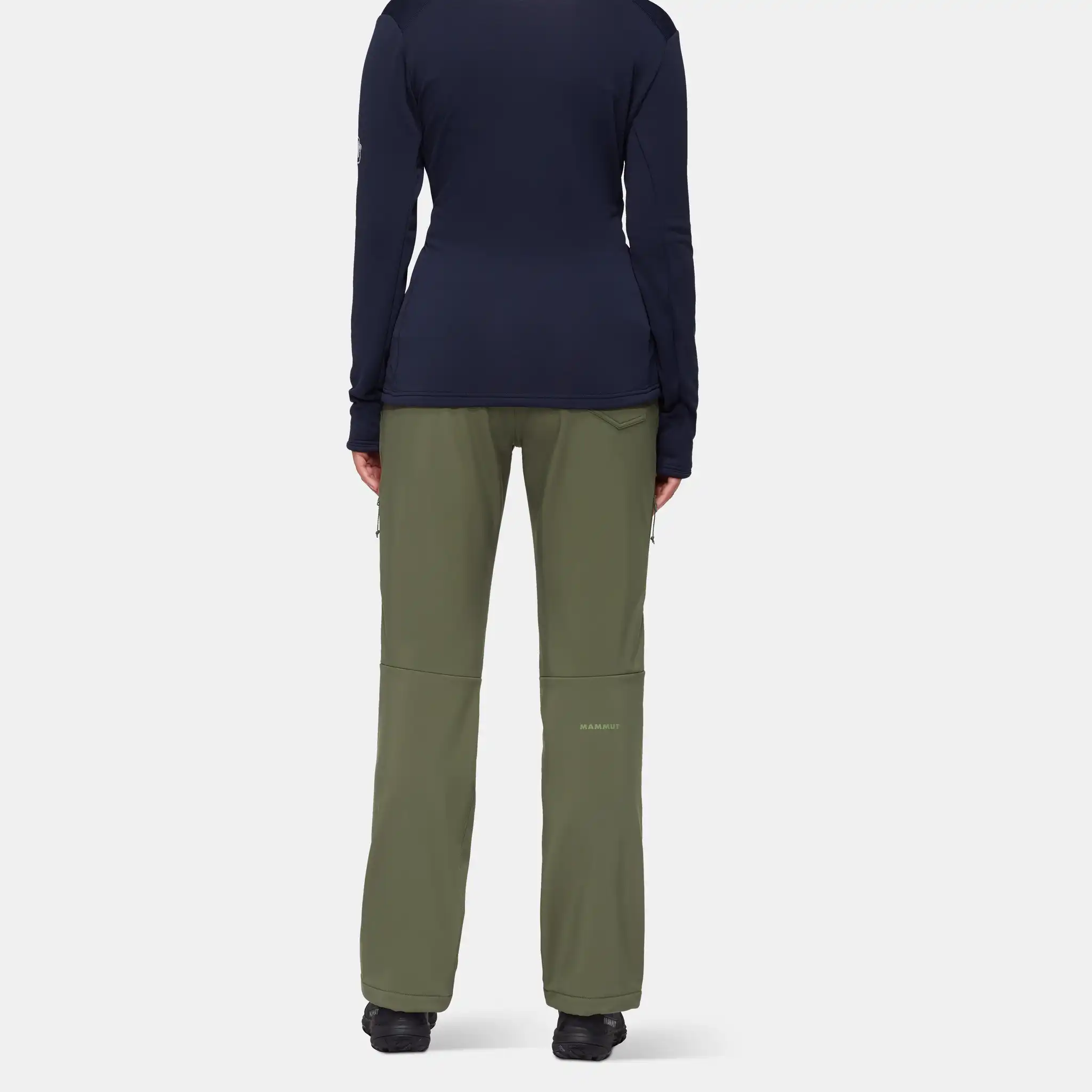 Cheap (W) MAMMUT Runbold Winter SO Pantalones Deportivos Softshell Acolchados Cálidos 1021-01390